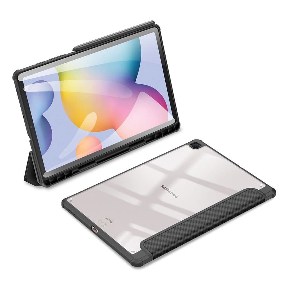 Etui Dux Ducis Toby Samsung Galaxy Tab S6 Lite cu suport pentru stylus negru - 3