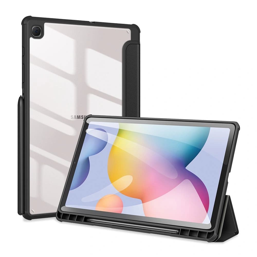 Etui Dux Ducis Toby Samsung Galaxy Tab S6 Lite cu suport pentru stylus negru - 4