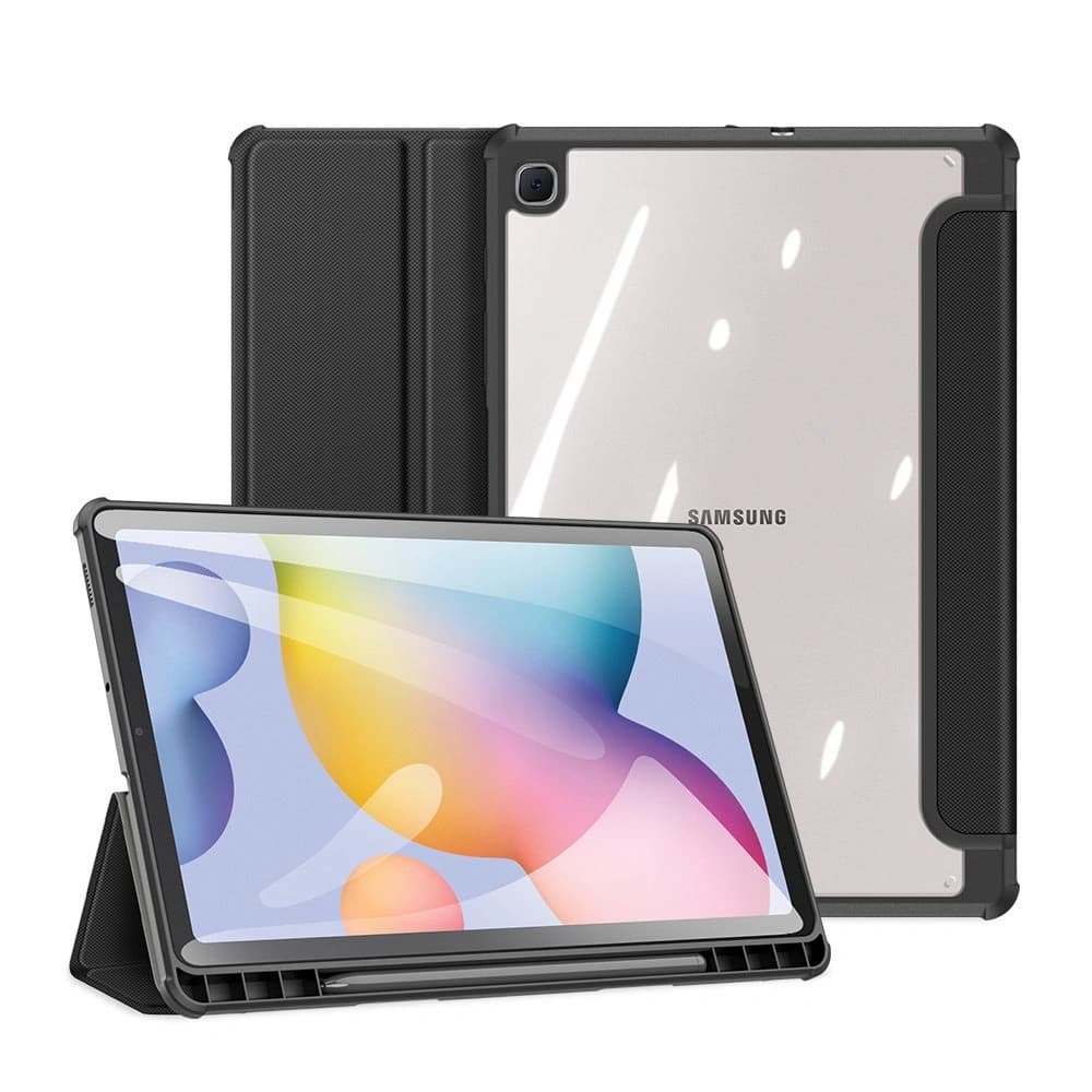 Etui Dux Ducis Toby Samsung Galaxy Tab S6 Lite cu suport pentru stylus negru - 11