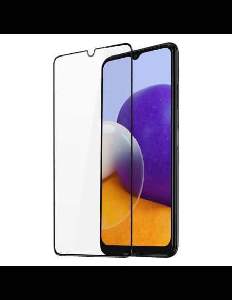 Sticlă securizată Dux Ducis 9D Tempered Glass Samsung Galaxy A22 4G negru (prietenos cu husele)