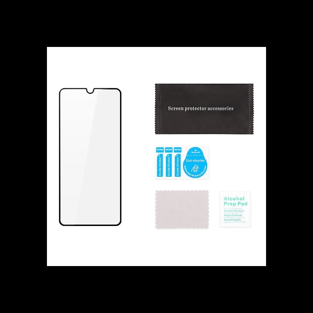 Sticlă securizată Dux Ducis 9D Tempered Glass Samsung Galaxy A22 4G negru (prietenos cu husele) - 11