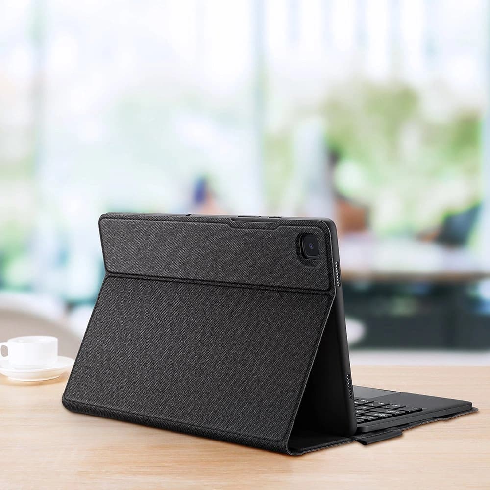 Dux Ducis Touchpad Billentyűzet Tok Bluetooth Samsung Galaxy Tab A7 10.4 2020 fekete - 4