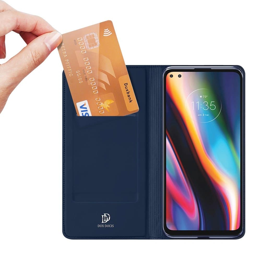 Dux Ducis Skin Pro Motorola Moto G 5G Plus kék tok - 2