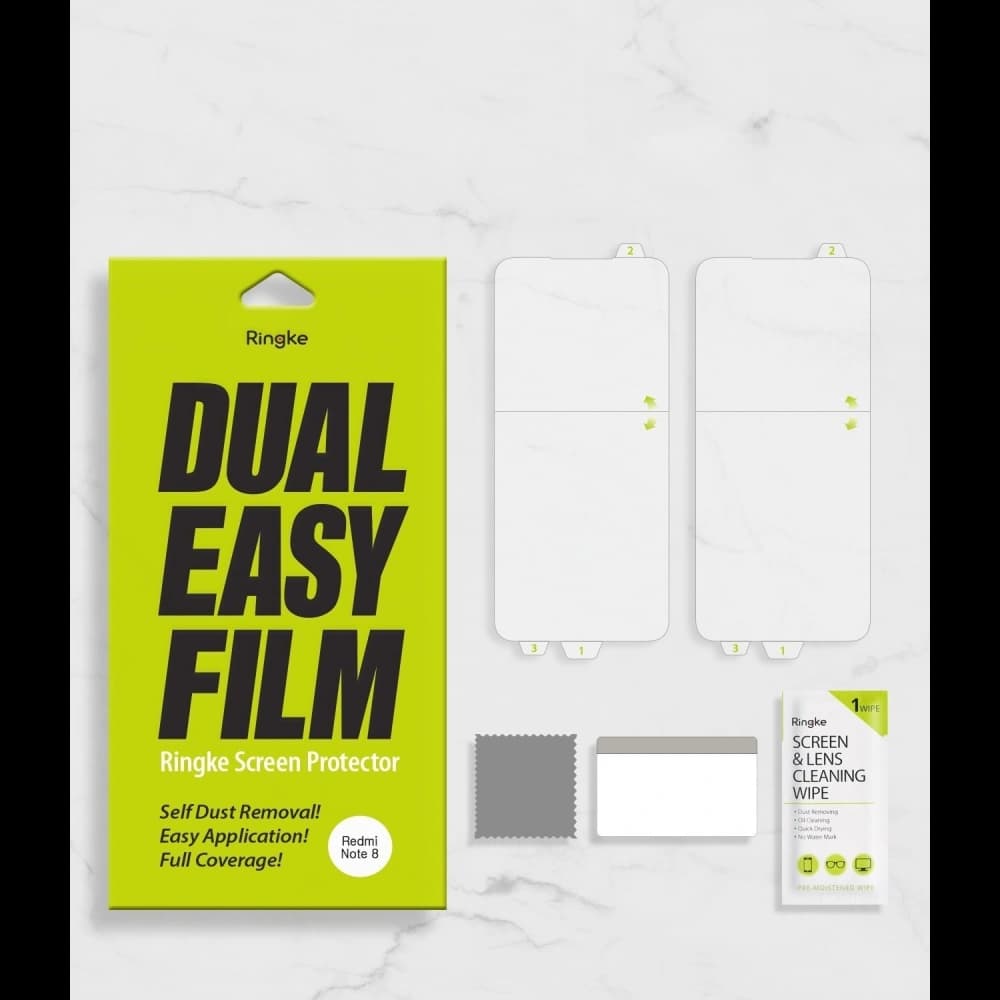 Hydrogel-Folie Ringke Dual Easy Full Cover Redmi Note 8 Hülle freundlich - 10