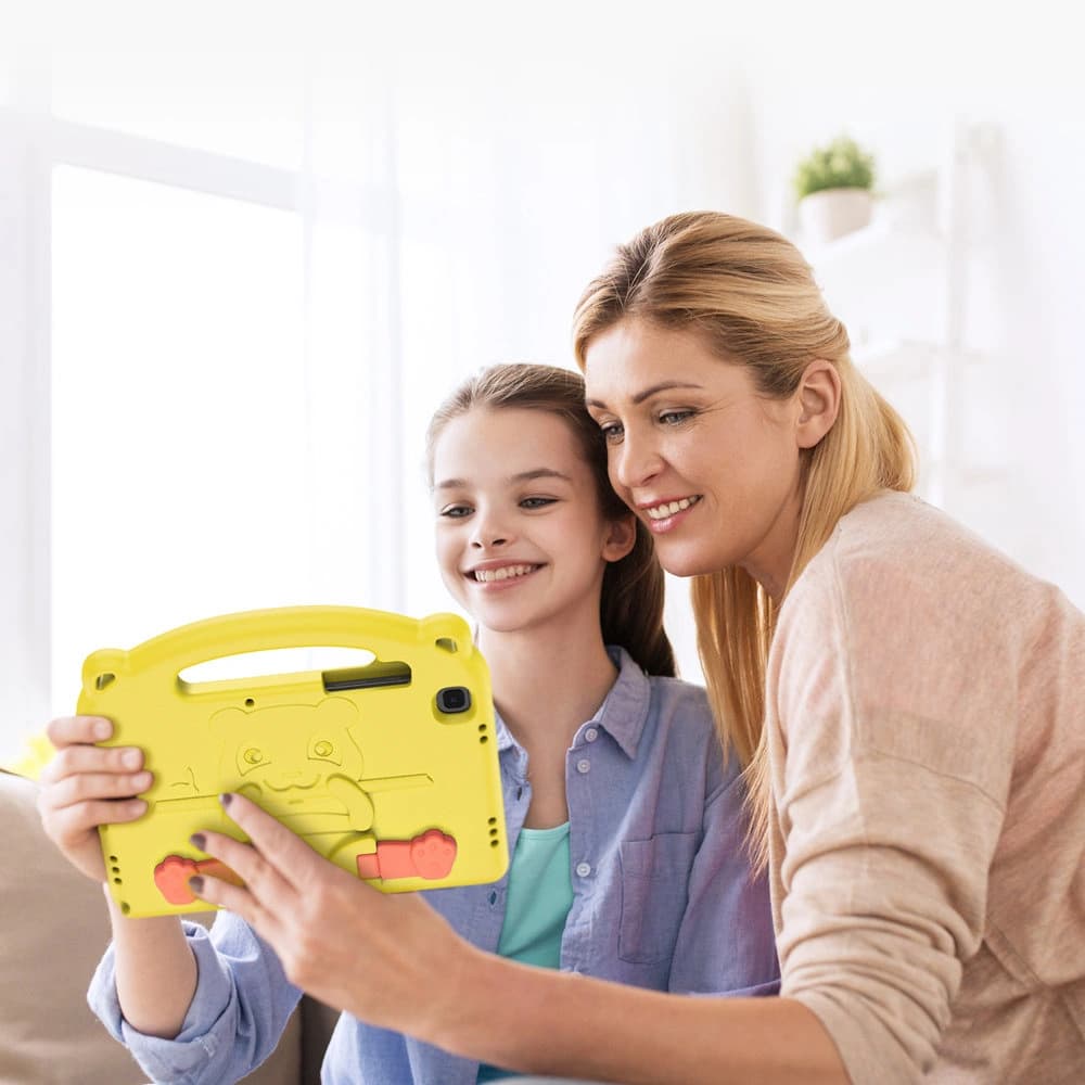 Dux Ducis Panda tok Samsung Galaxy Tab A7 10.4 2020 sárga - 10