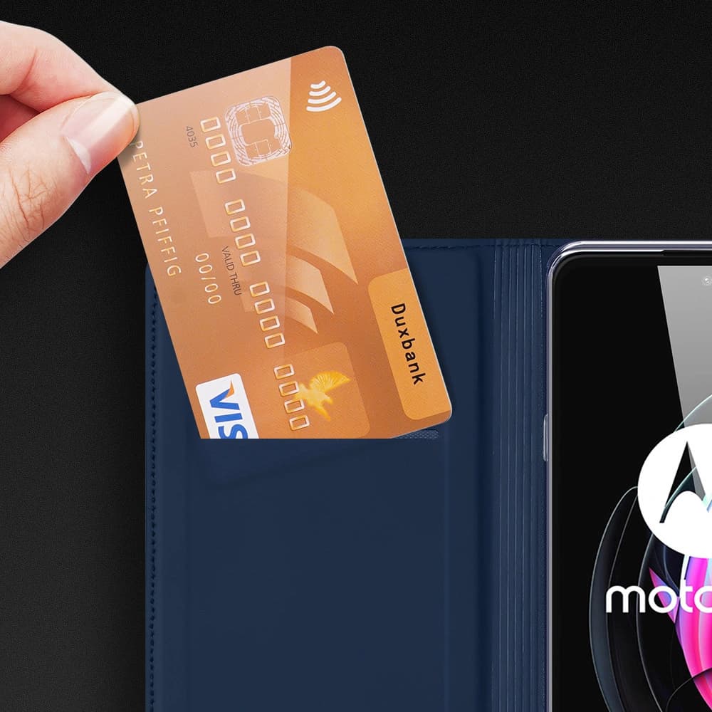 Dux Ducis Skin Pro Motorola Moto Edge 20 Lite fekete tok - 15