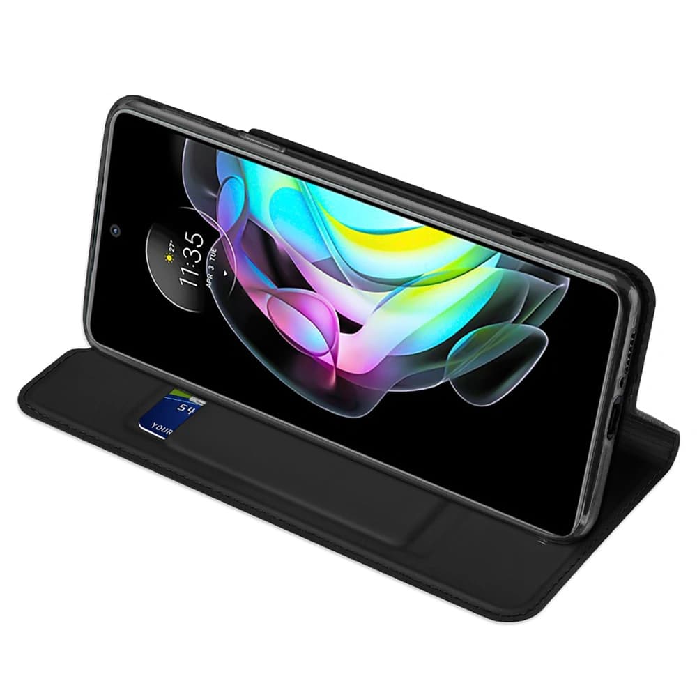 Dux Ducis Skin Pro Motorola Moto Edge 20 fekete tok - 7
