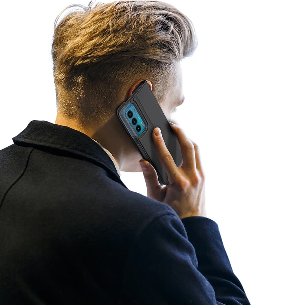 Dux Ducis Skin Pro Motorola Moto Edge 20 fekete tok - 10