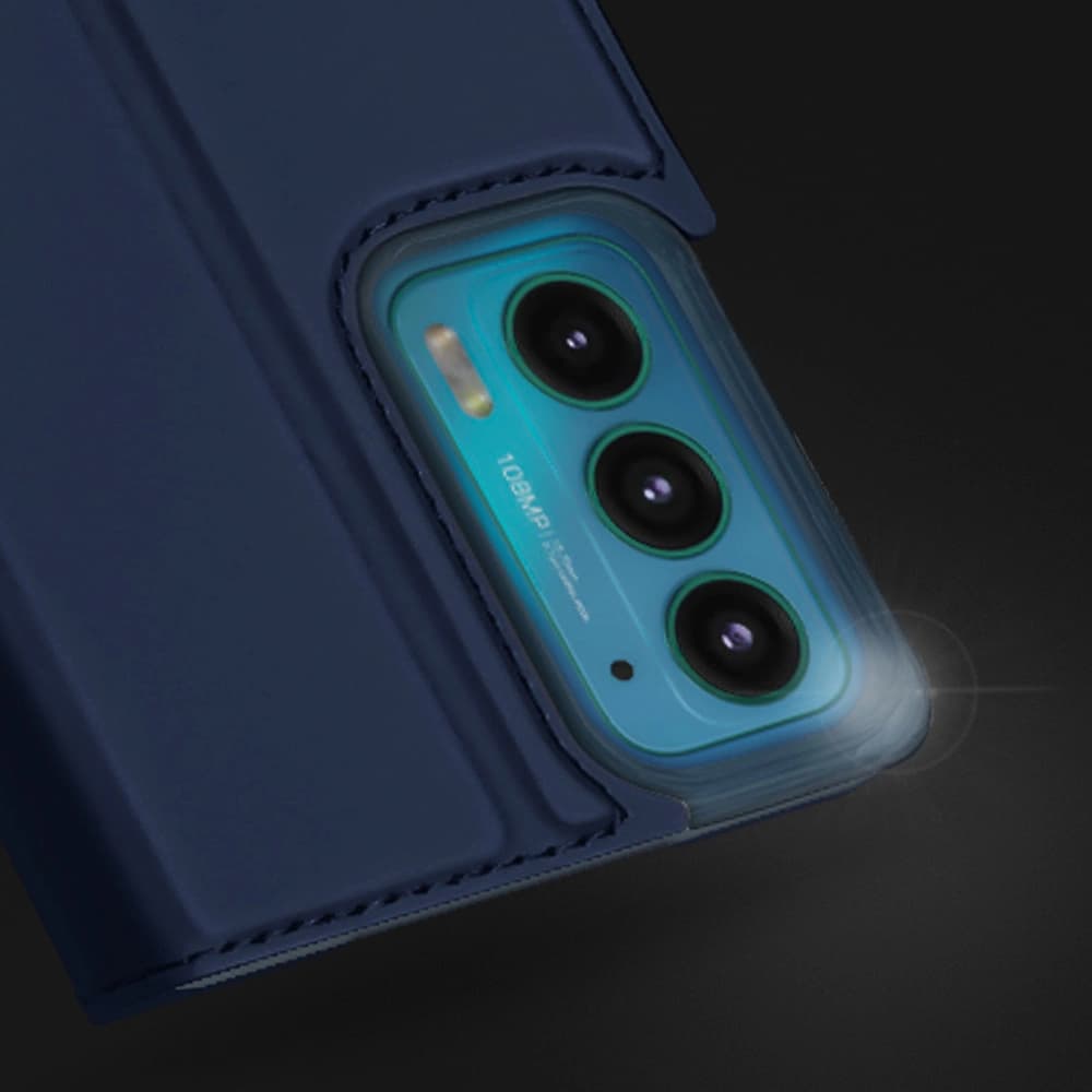 Dux Ducis Skin Pro Motorola Moto Edge 20 fekete tok - 13