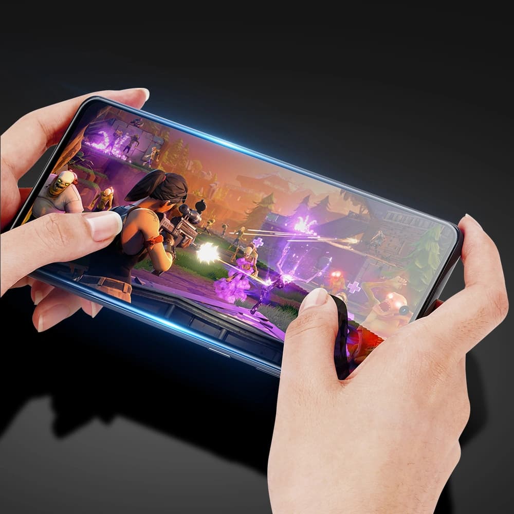 Dux Ducis 9D Edzett Üveg Motorola Moto Edge 20 Lite fekete (tokbarát) - 2