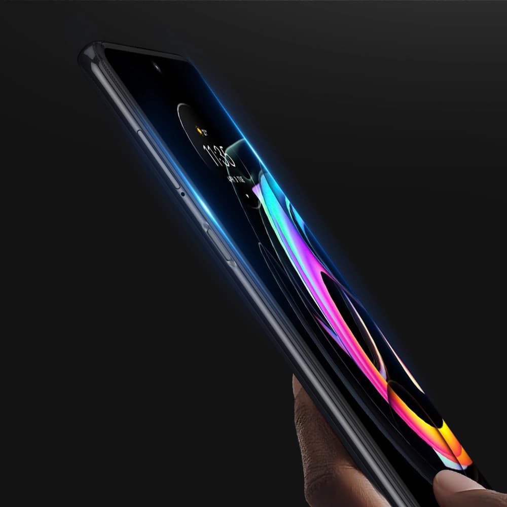 Dux Ducis 9D Edzett Üveg Motorola Moto Edge 20 Lite fekete (tokbarát) - 7
