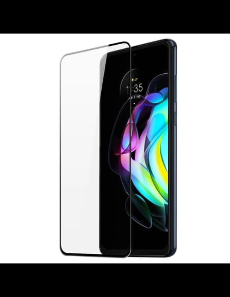 Dux Ducis 9D Edzett Üveg Motorola Moto Edge 20 fekete (tokbarát)