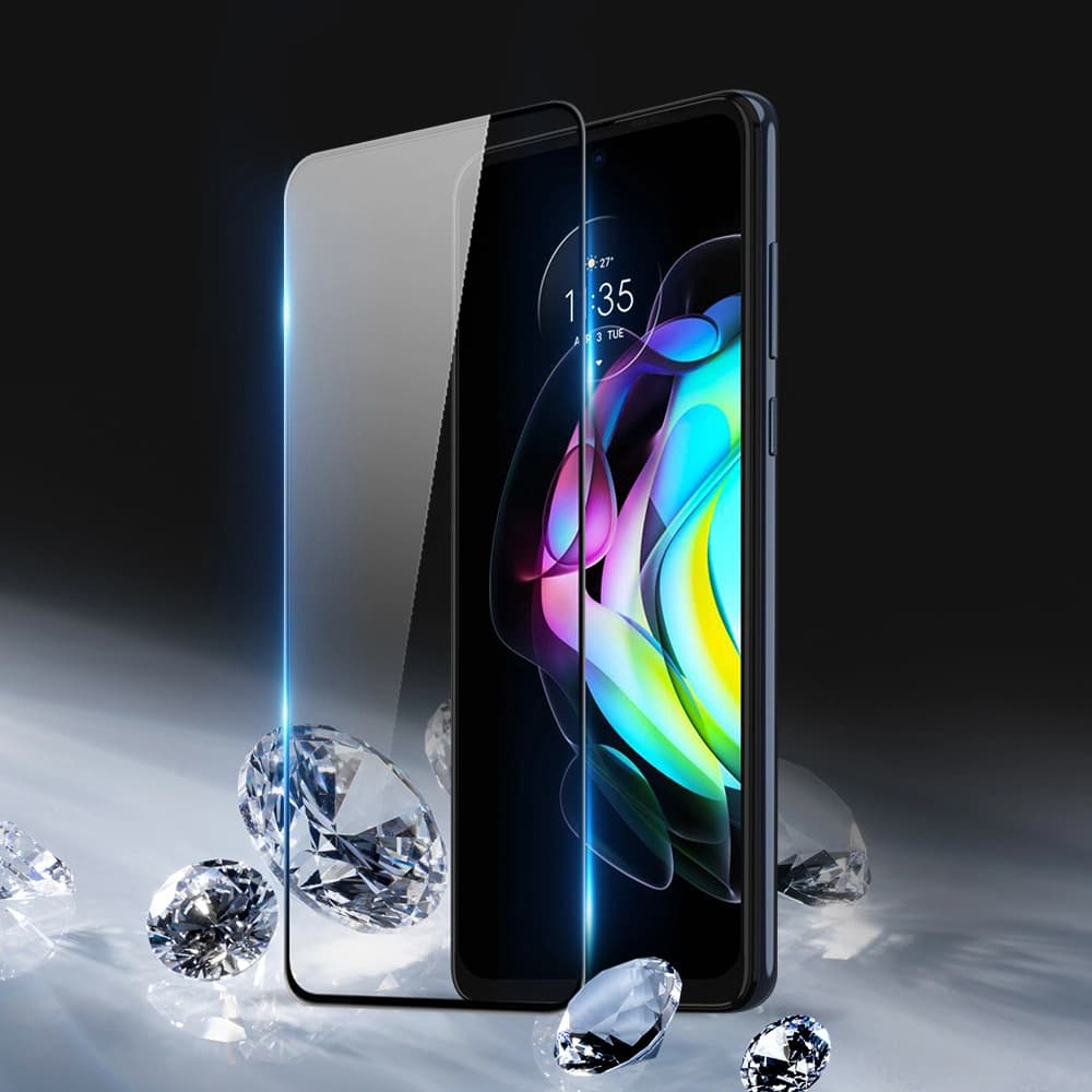 Dux Ducis 9D Edzett Üveg Motorola Moto Edge 20 fekete (tokbarát) - 5