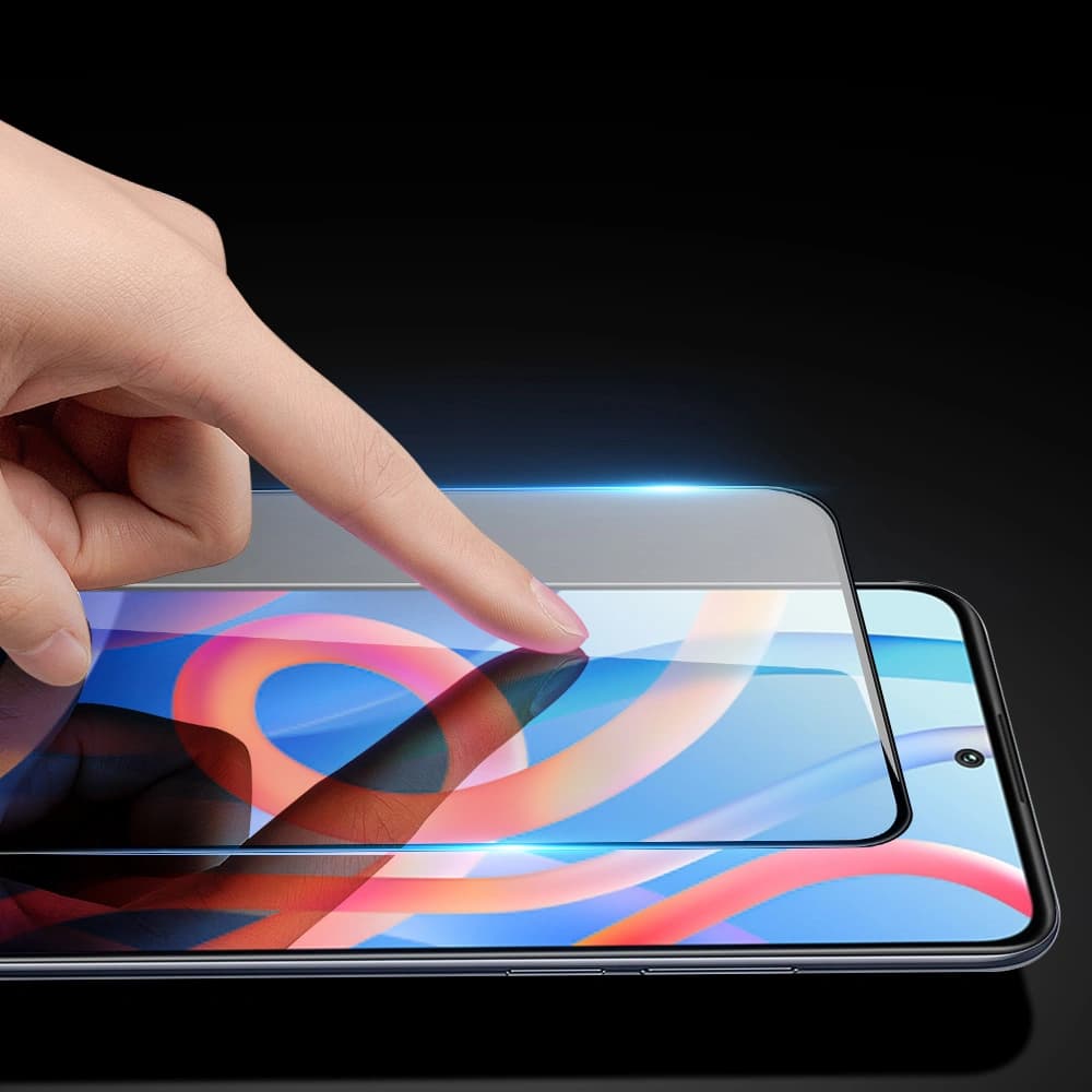 Dux Ducis 9D Sicherheitsglas für Poco M4 Pro 5G schwarz (case friendly) - 9