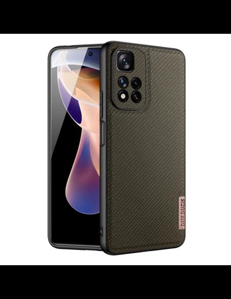 Etui Dux Ducis Fino Xiaomi Mi11i HyperCharge/POCO X4 NFC 5G zelené