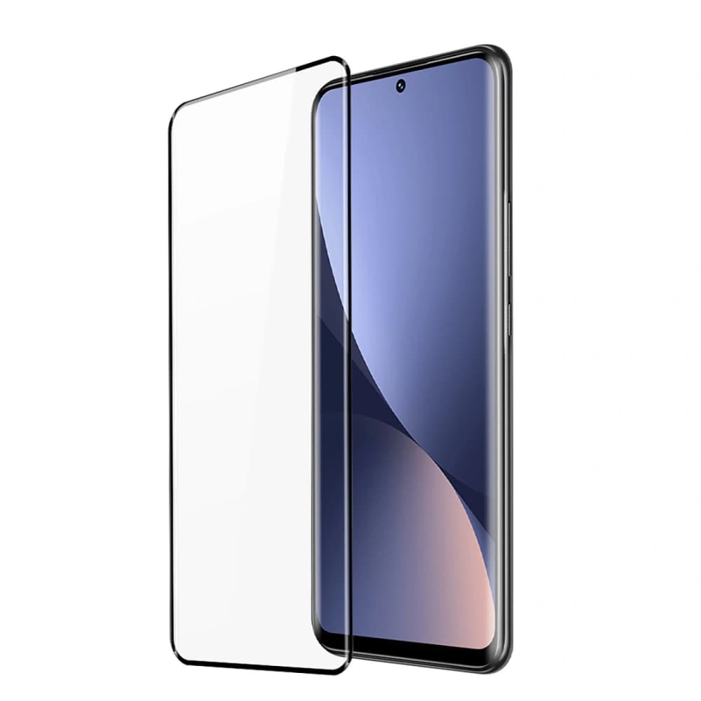 Gehärtetes Glas Dux Ducis 10D Tempered Glass Xiaomi 12 Pro schwarz (case friendly)