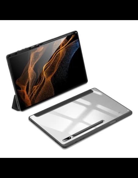 Etui Dux Ducis Toby Samsung Galaxy Tab S8 Ultra stylustartó fekete