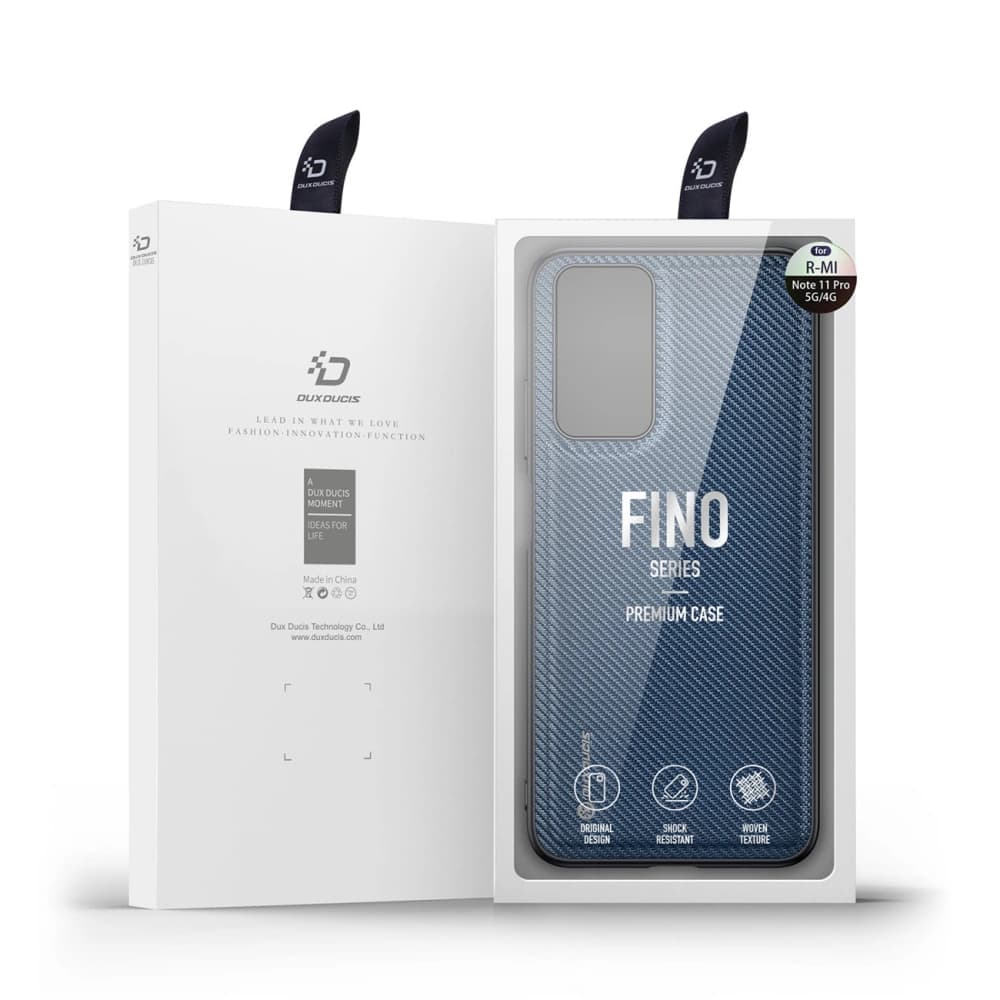 Etui Dux Ducis Fino Xiaomi Redmi Note 11 Pro modrý - 5