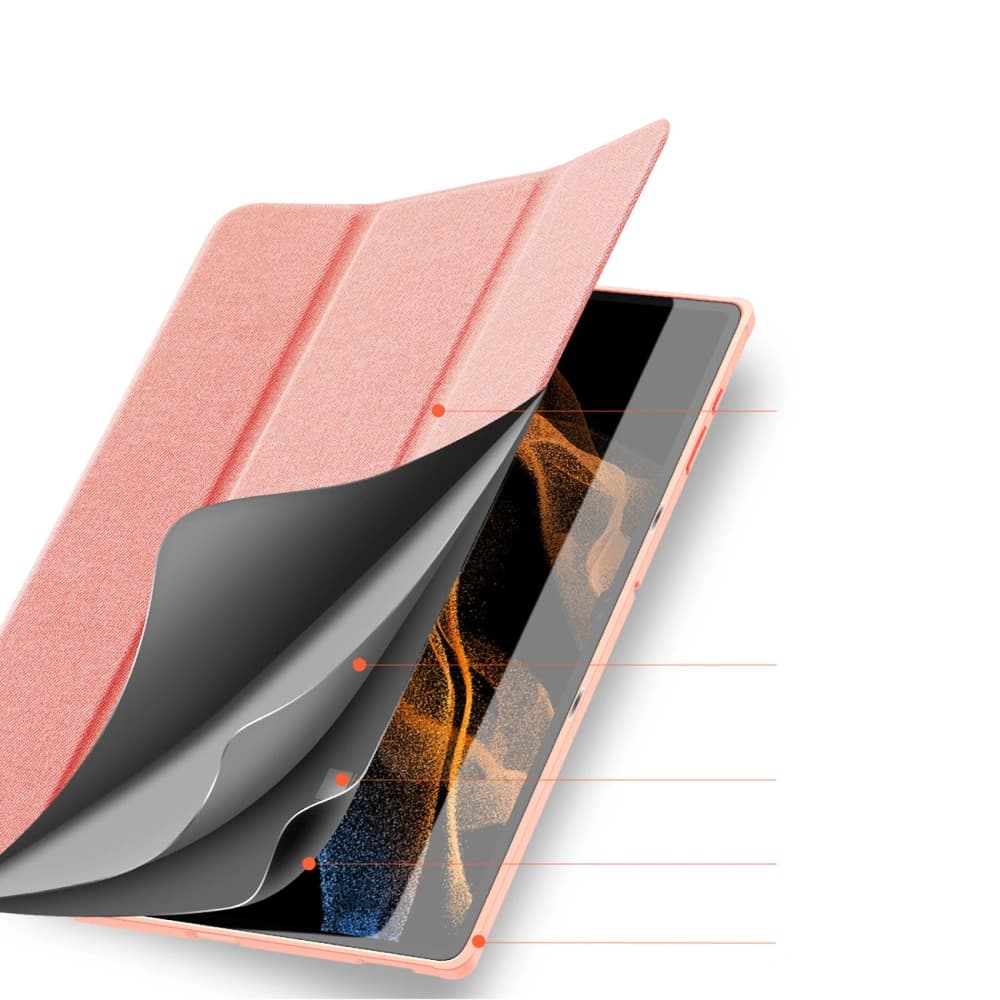 Dux Ducis Domo tok Samsung Galaxy Tab S8 Ultra rózsaszín - 7
