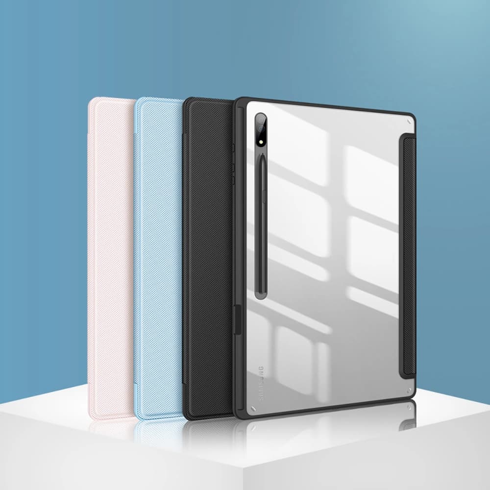 Dux Ducis Toby tok Samsung Galaxy Tab S8 Ultra stylus tartó rózsaszín - 20