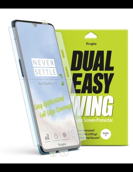 Hidrogél fólia Ringke Dual Easy Wing Full Cover OnePlus 7T [2 PACK]