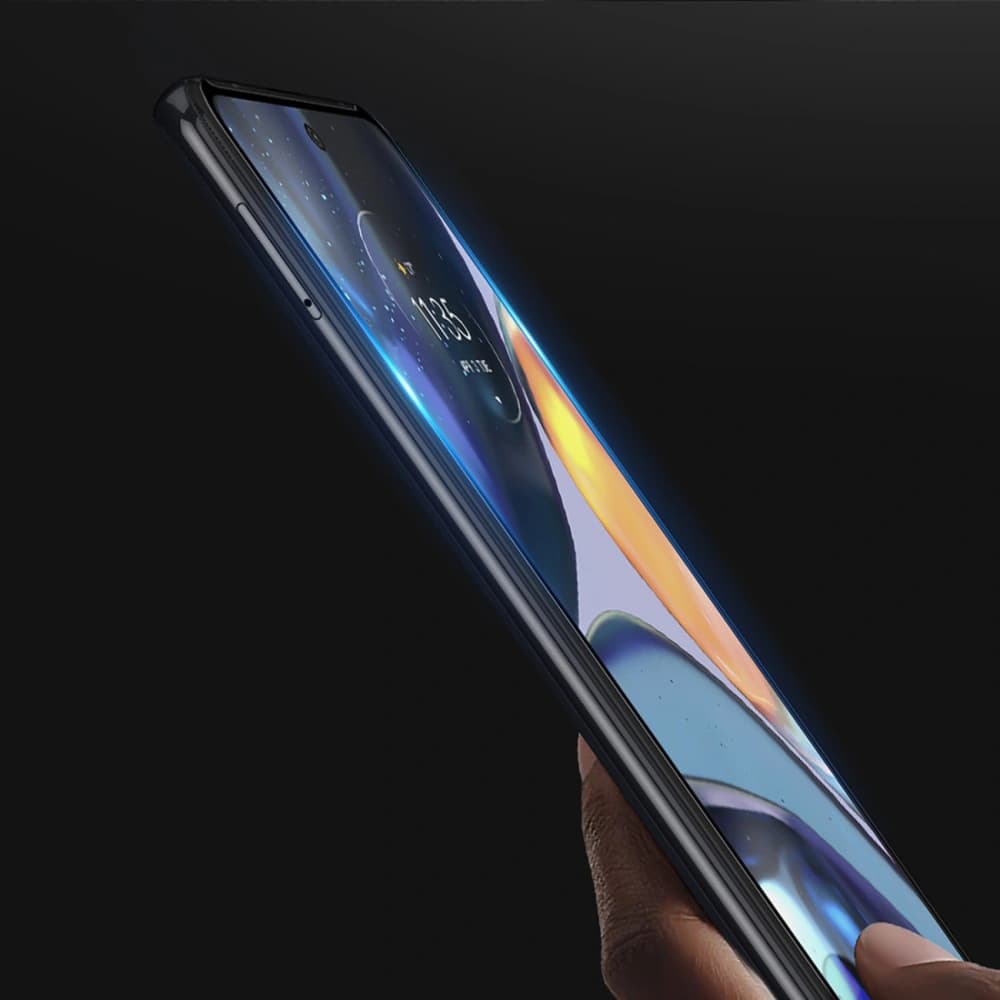 Sklo tvrzené Dux Ducis 10D Tvrzené sklo Motorola Moto G22 černé (přátelské k pouzdru) - 4