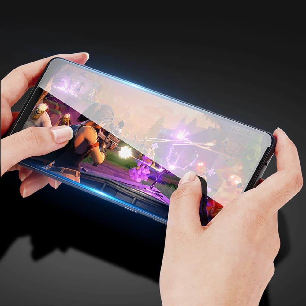 Sklo tvrzené Dux Ducis 10D Tvrzené sklo Motorola Moto G22 černé (přátelské k pouzdru) - 7