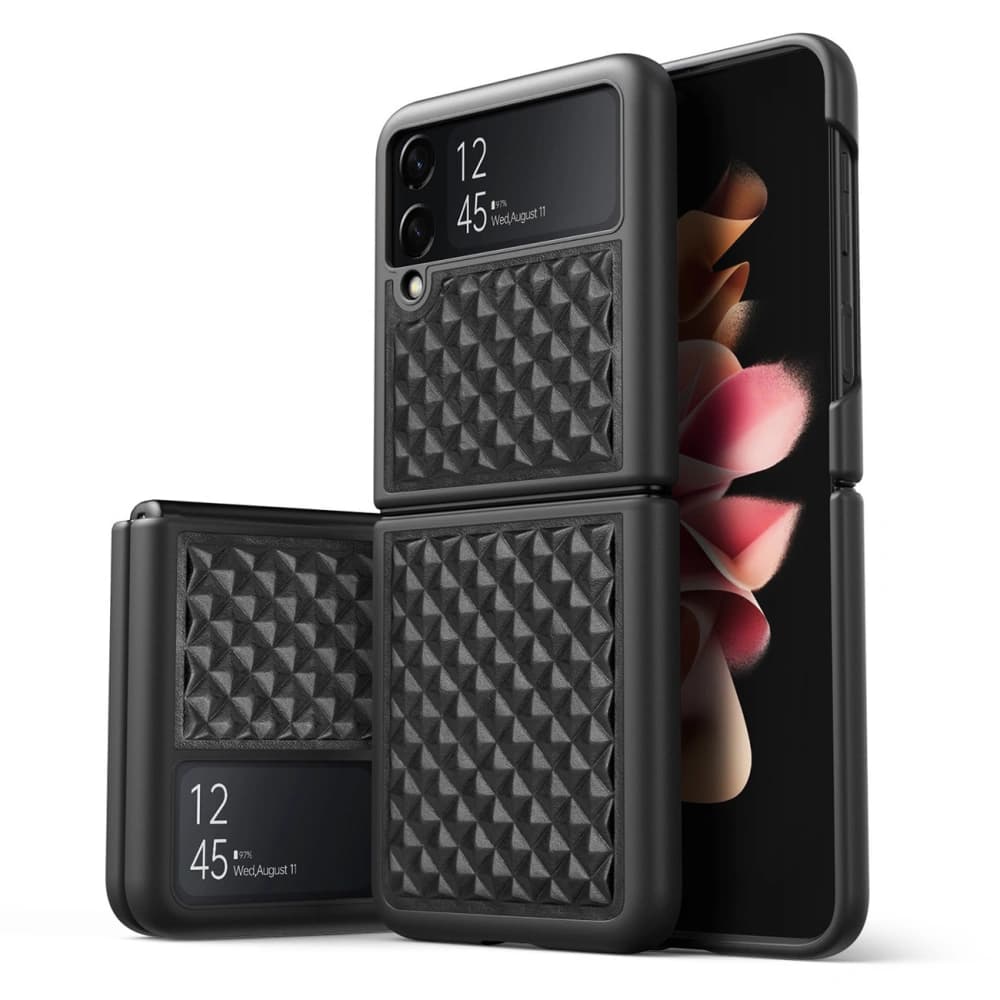 Case Dux Ducis Venice Samsung Galaxy Z Flip 3 schwarz