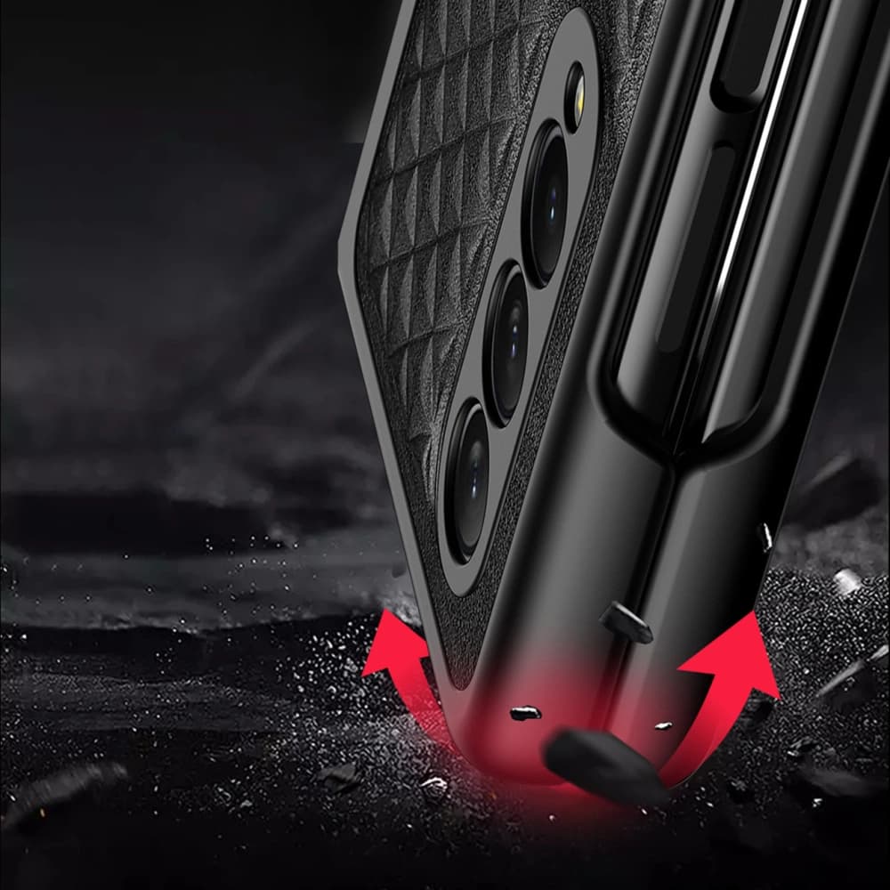 Etui Dux Ducis Venice Samsung Galaxy Z Fold 3 černé - 8