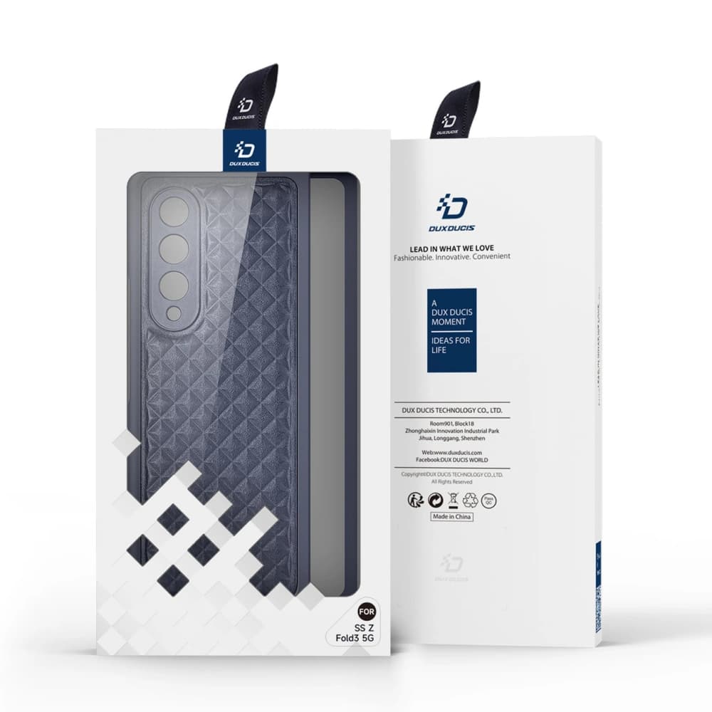 Etui Dux Ducis Venice Samsung Galaxy Z Fold 3 modrý - 5