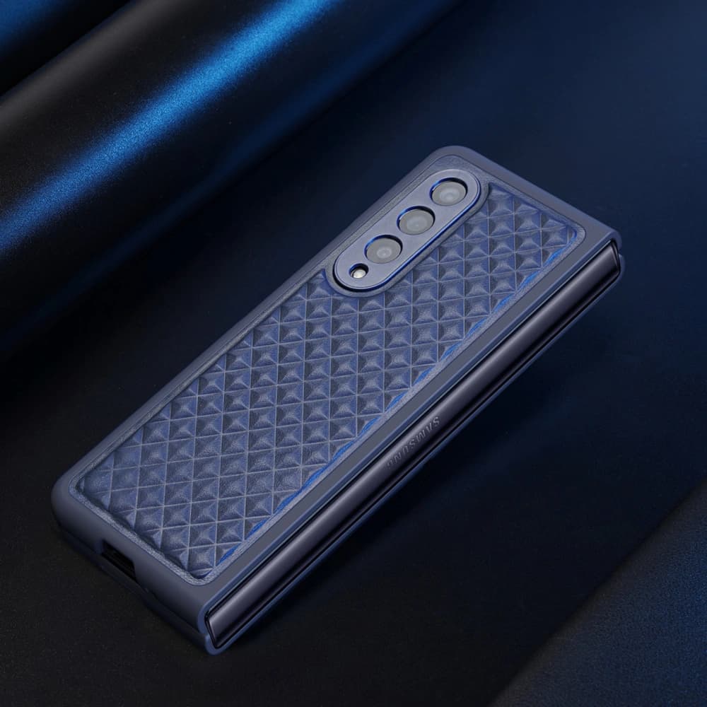 Etui Dux Ducis Venice Samsung Galaxy Z Fold 3 modrý - 9
