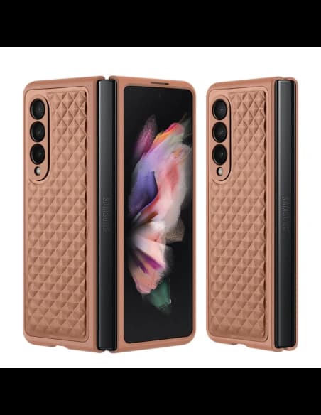 Etui Dux Ducis Venice Samsung Galaxy Z Fold 3 hnědá