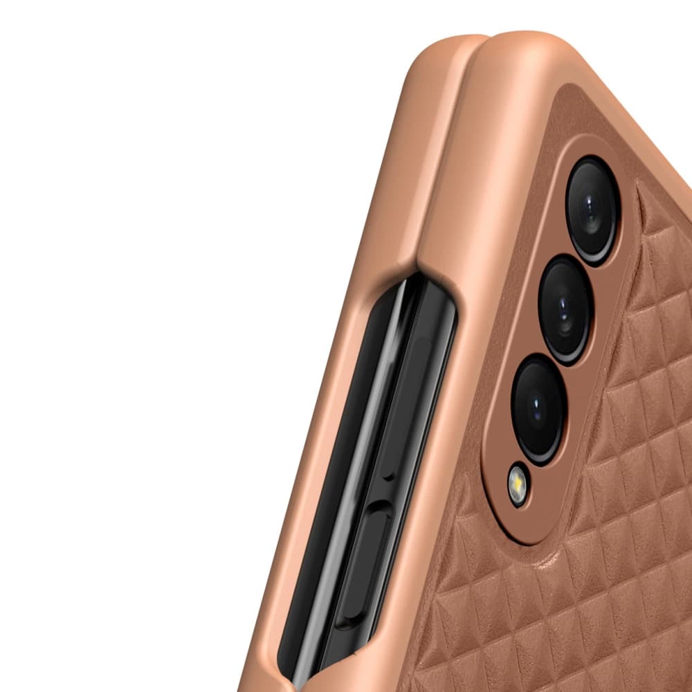 Etui Dux Ducis Venice Samsung Galaxy Z Fold 3 hnědá - 6