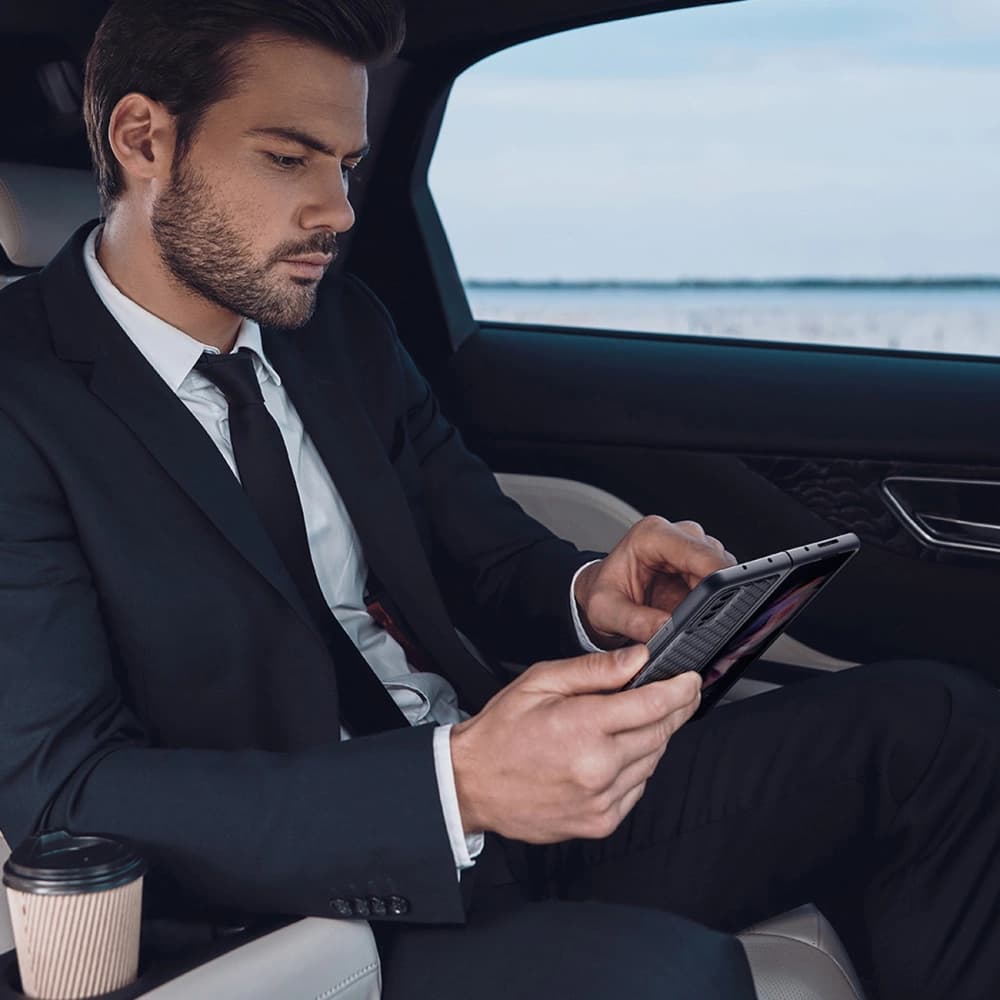 Etui Dux Ducis Venice Samsung Galaxy Z Fold 3 červené - 11