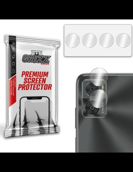 Glas für die Kamera GrizzGlass HybridGlass für Motorola Moto E22