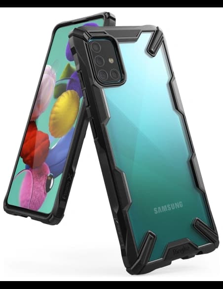 Case Ringke Fusion-X Samsung Galaxy A51 Schwarz