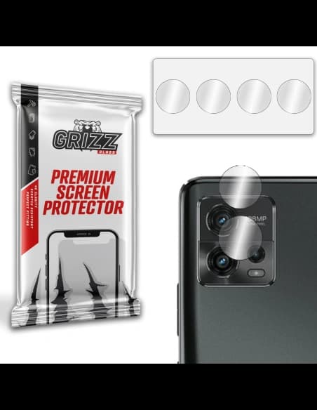 A GrizzGlass HybridGlass kamera üveg Motorola Moto G72-hez