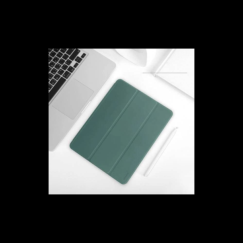 Etui USAMS Winto Apple iPad Air 10.9 2020 (4. generace) tmavě zelený/dark green IP109YT04 Smart Cover - 2