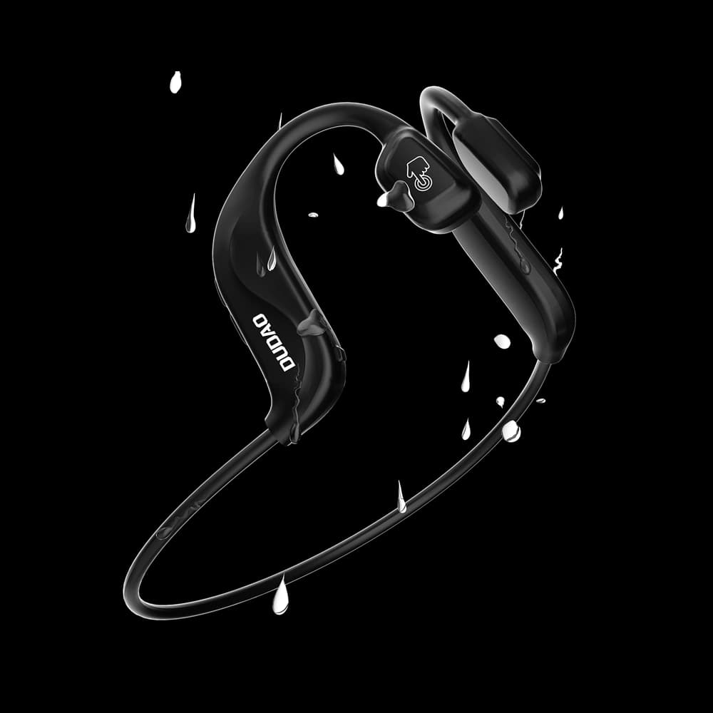 Căști wireless osseos Dudao Bluetooth 5.0 negru (U2Pro) - 6