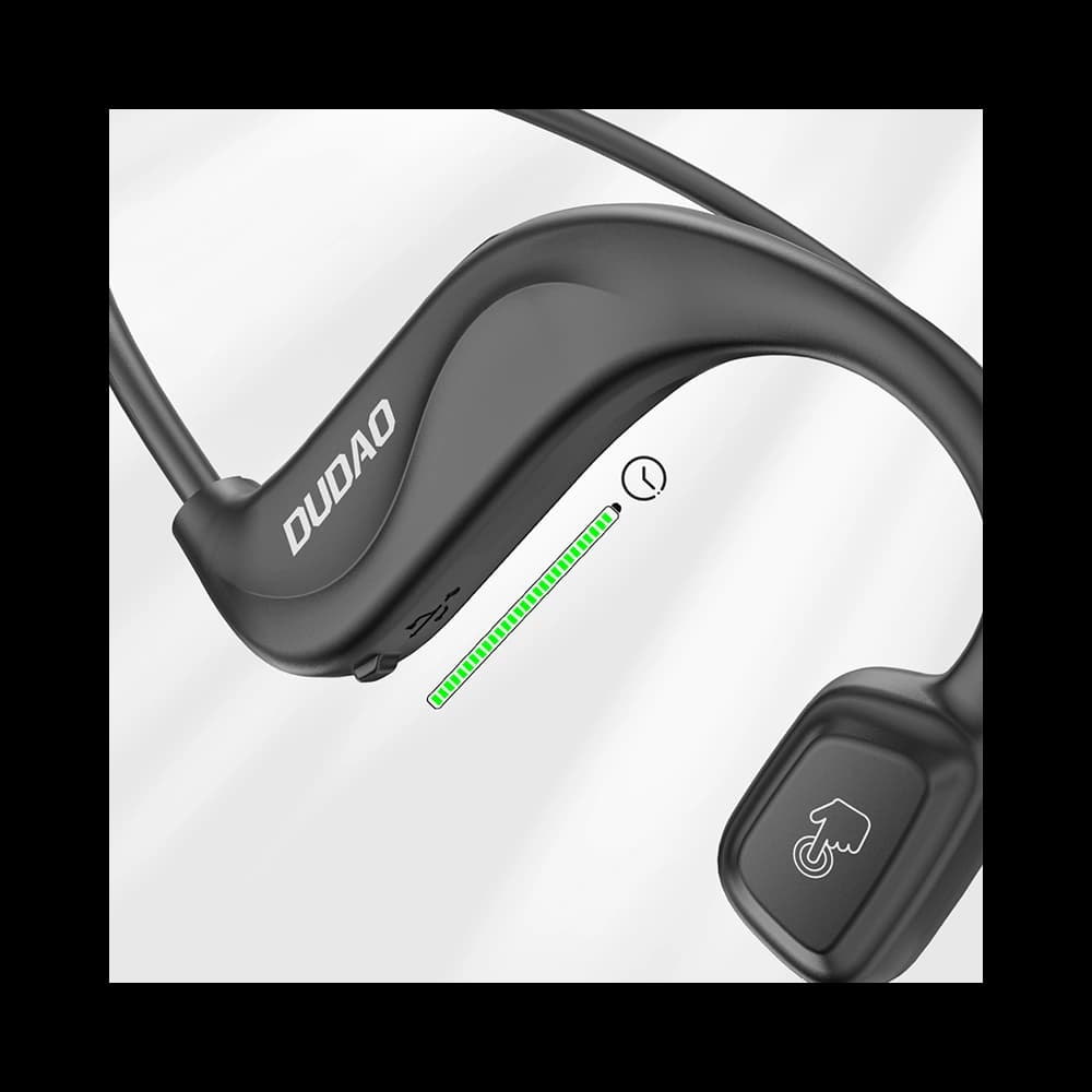 Căști wireless osseos Dudao Bluetooth 5.0 negru (U2Pro) - 8
