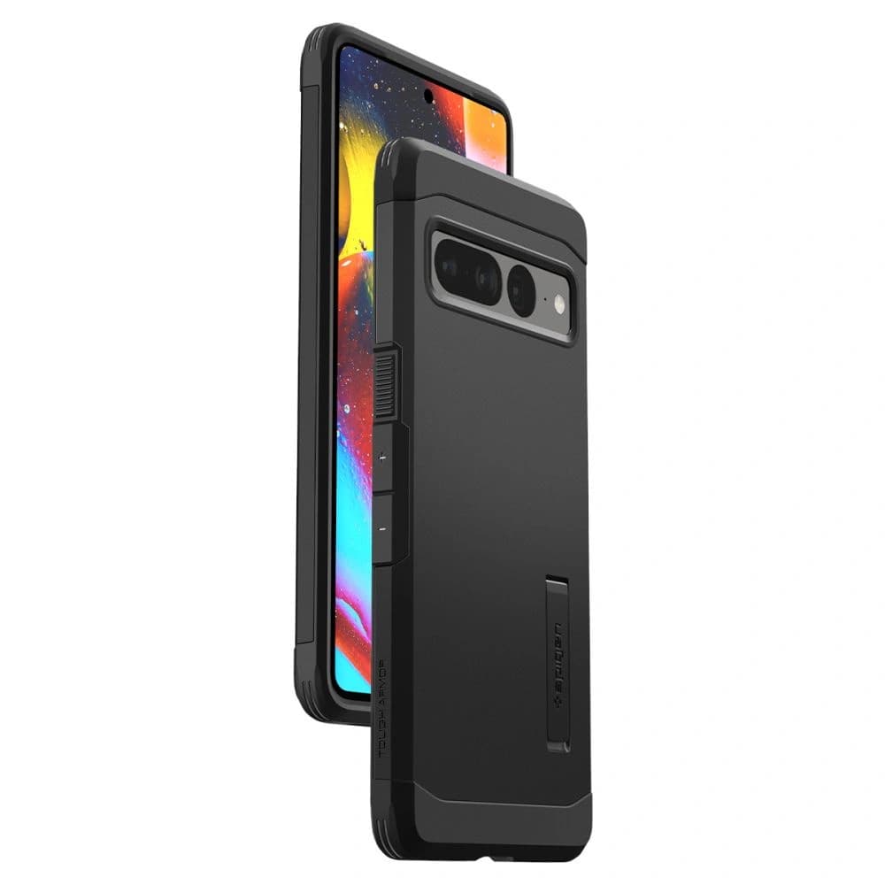 Case Spigen Tough Armor Google Pixel 7 Pro Schwarz - 7
