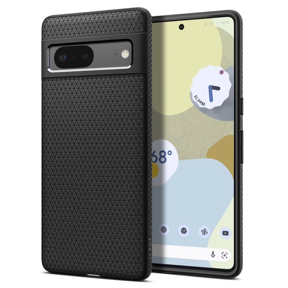 Case Spigen Liquid Air Google Pixel 7 Matt Schwarz