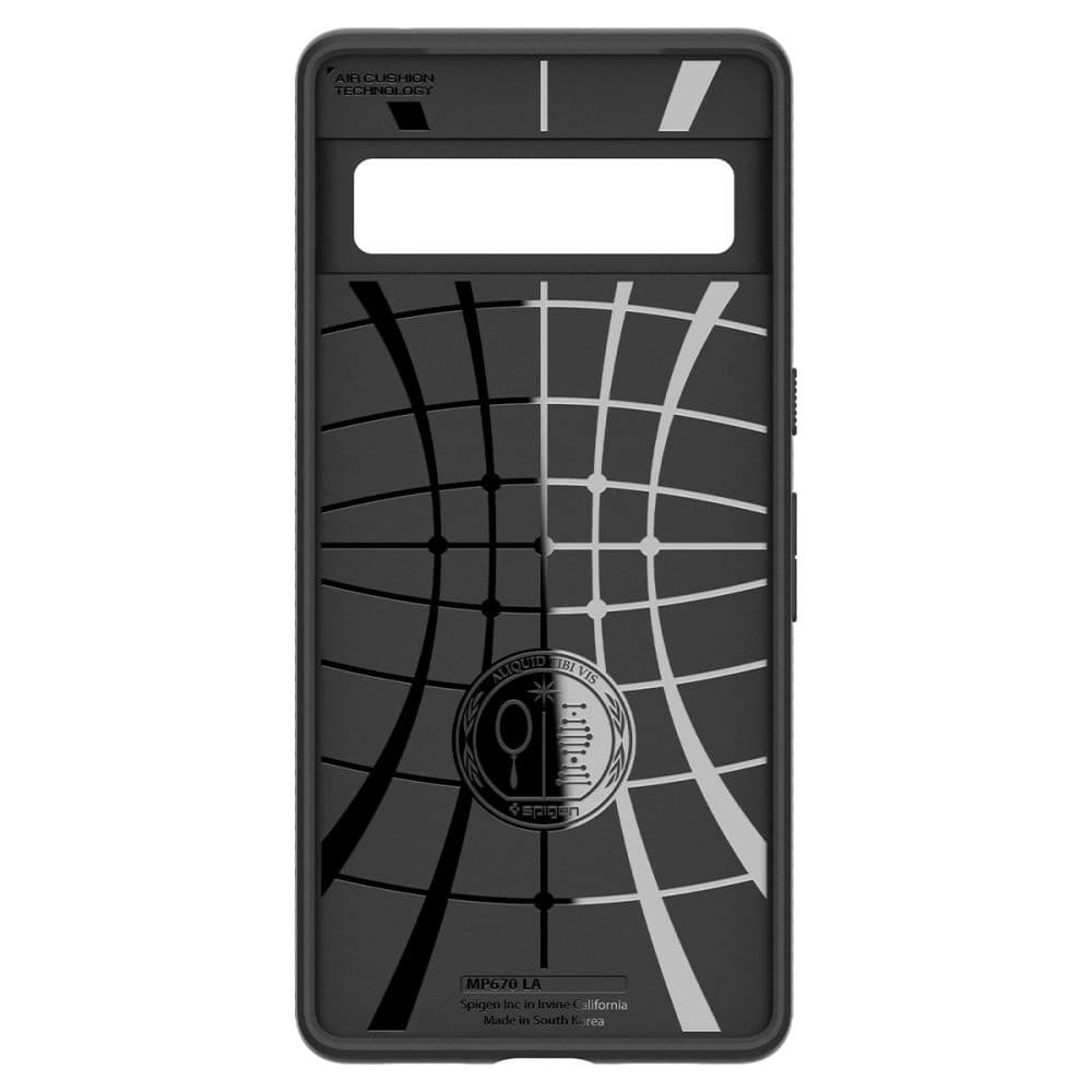 Case Spigen Liquid Air Google Pixel 7 Pro Matt Schwarz - 4