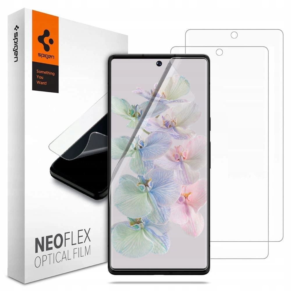 Folie Spigen Neo Flex Google Pixel 7 Pro Klar [2 PACK] - 1