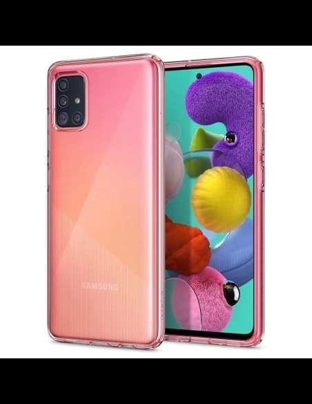Etui Spigen Liquid Crystal Samsung Galaxy A71 Clear