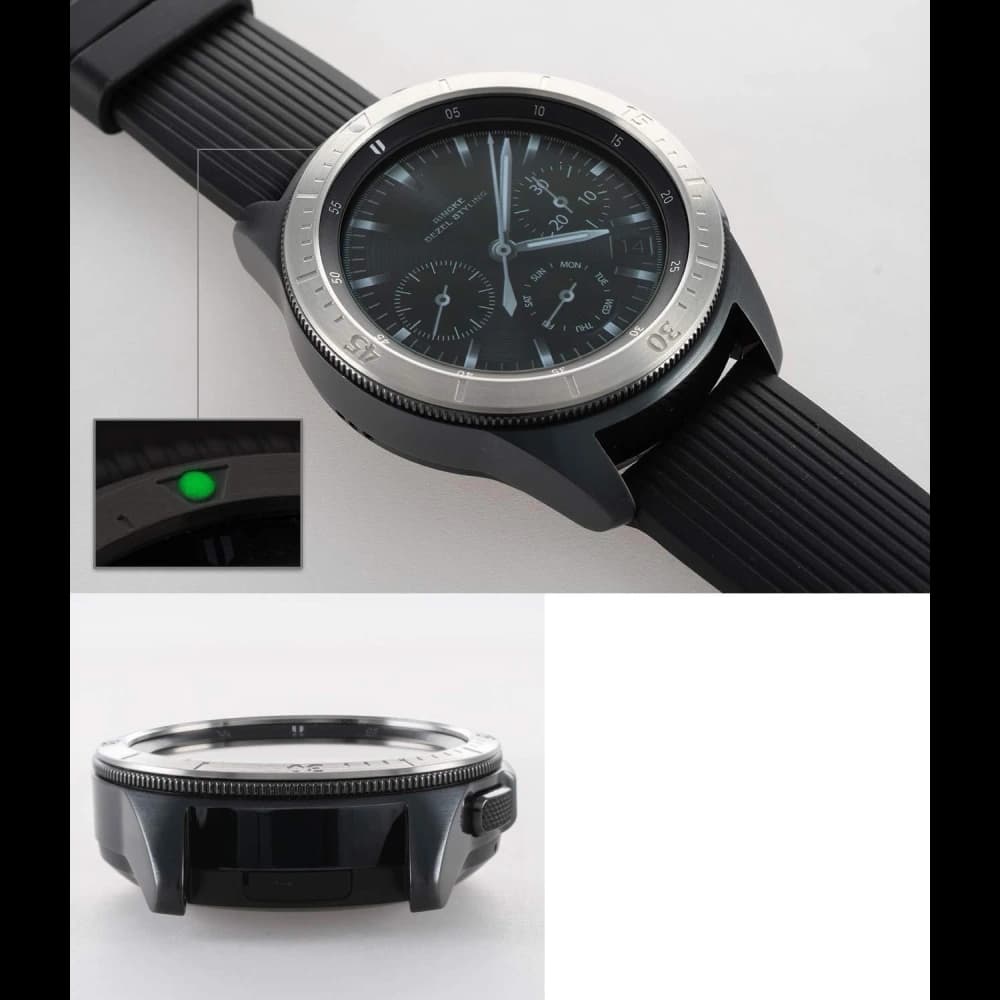 Ringke Bezel Ring Samsung Galaxy Sport/Watch 42mm Stainless Steel Silver GW-42-02 - 3