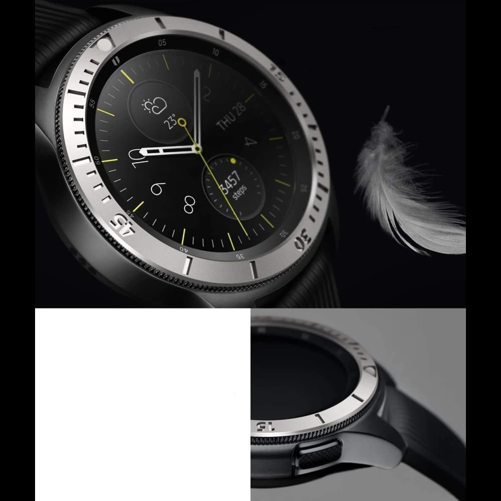 Ringke Bezel Ring Samsung Galaxy Sport/Watch 42mm Stainless Steel Silver GW-42-02 - 4