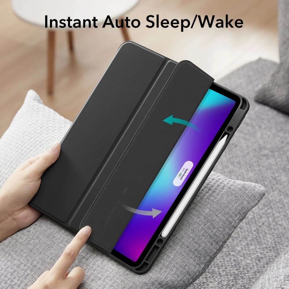 Etui ESR Rebound Pencil Apple iPad Pro 12.9 2021/2022 (5. și 6. generație) Negru - 6
