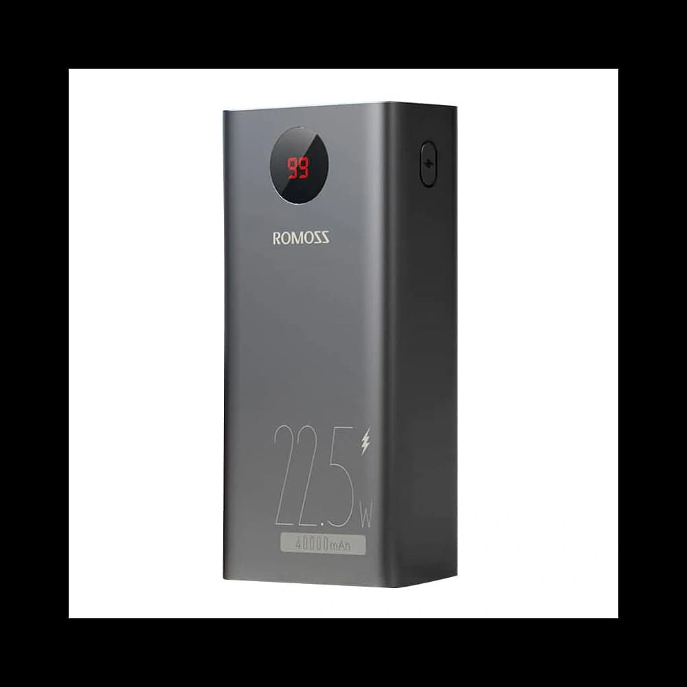 Powerbank Romoss PEA40PF 40000mAh, 22.5W (fekete) - 2