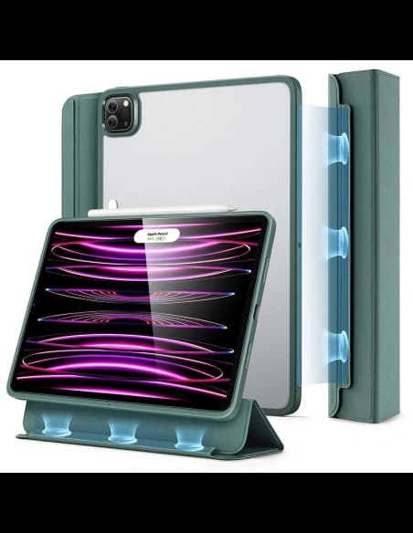 ESR Ascend Hybrid Apple iPad Pro 12.9 2021/2022 (5, 6 gen) Forest Green